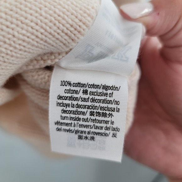 VS PINK Varsity Letterman Cardigan Size L RARE NWOT - Picture 6 of 7